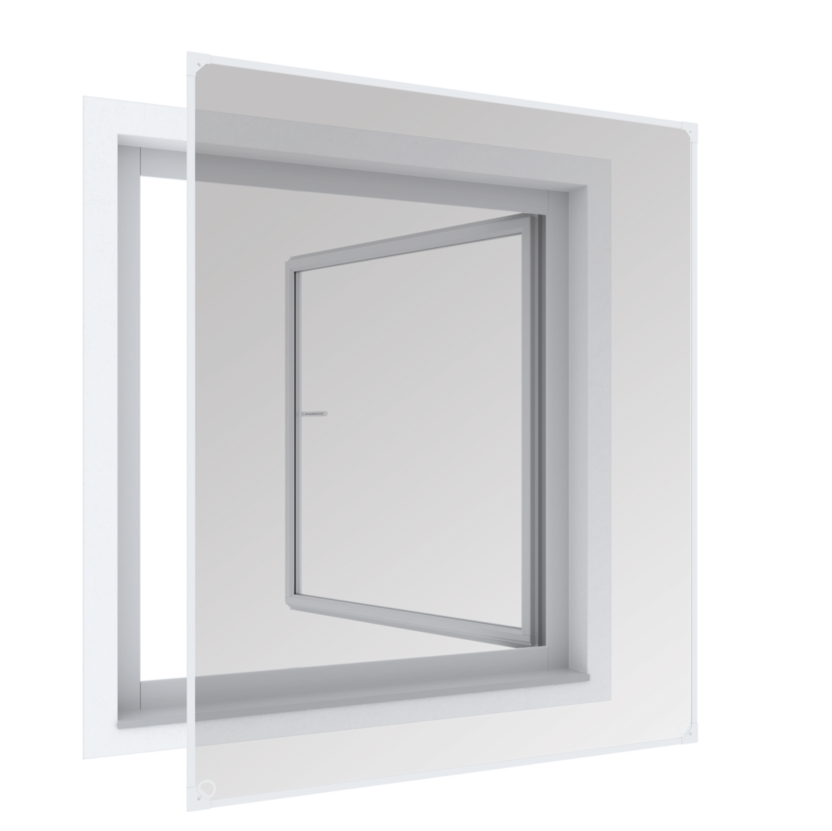 Fliegengitter Magnetrahmen Fenster