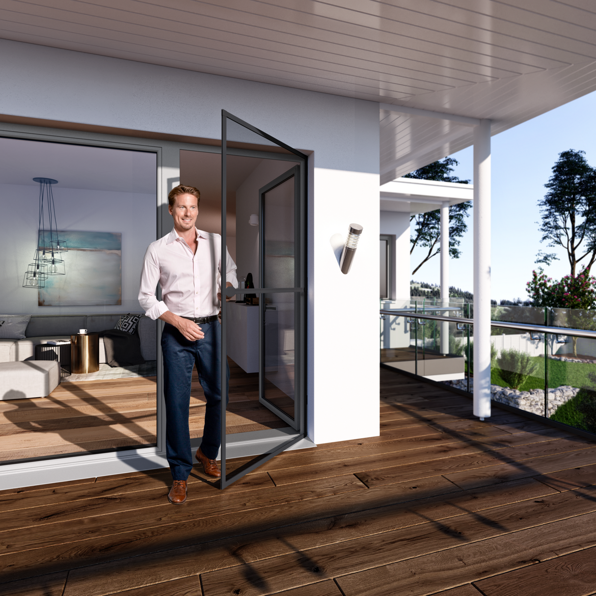 Cadre pour portes battantes RHINO SCREEN