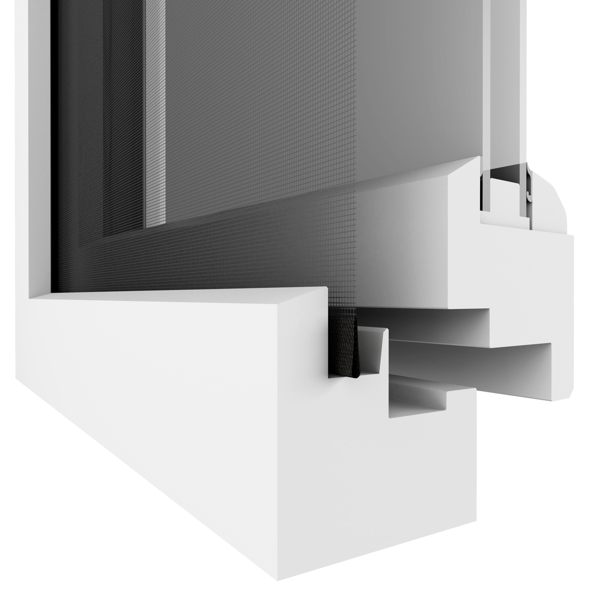 Fliegengitter Rahmenfenster Pop-Up Screen