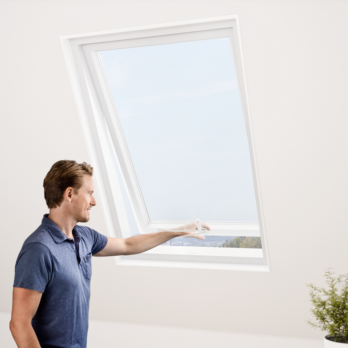 Fliegengitter für Dachfenster
