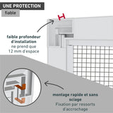 Cadre télescopique pour fenêtres