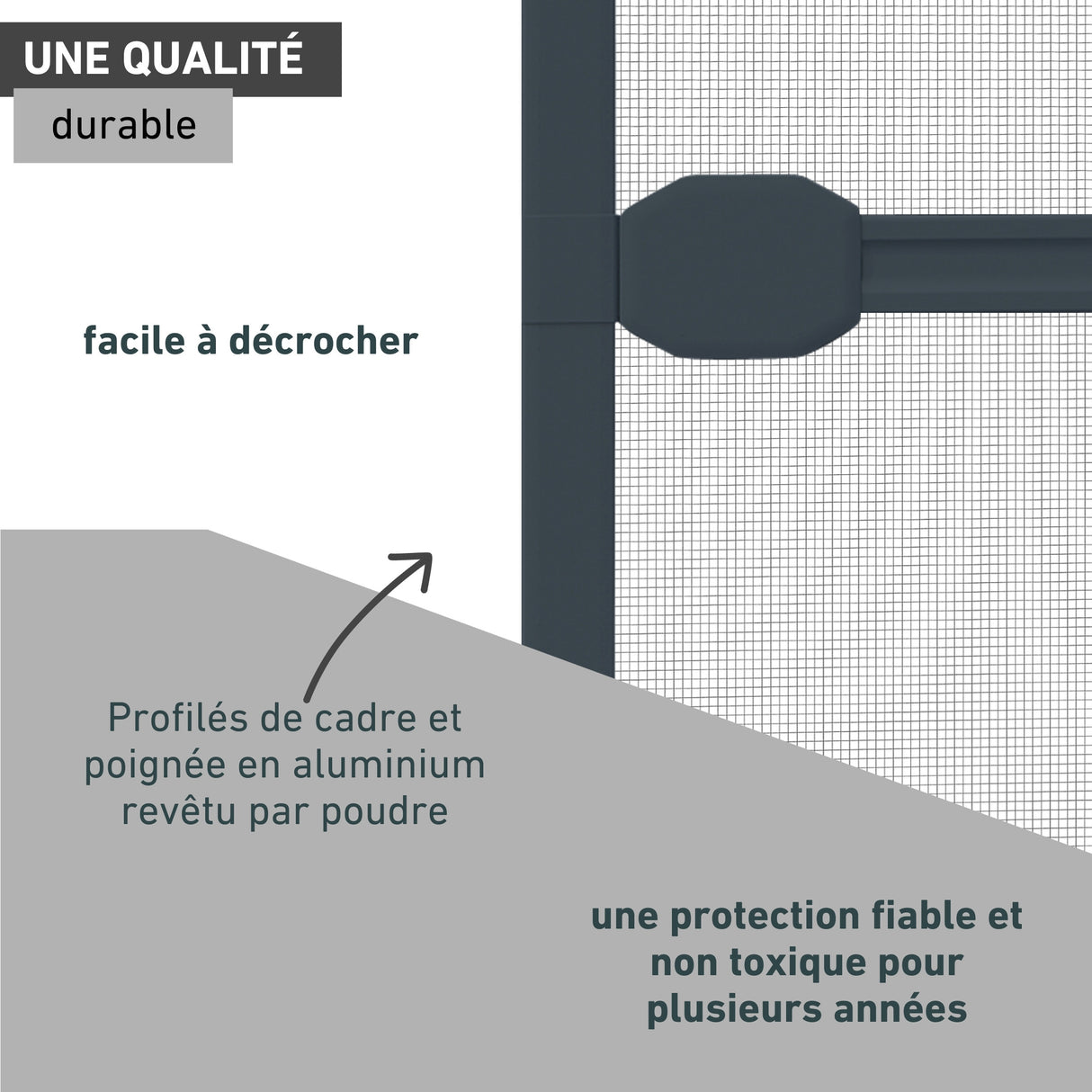 Cadre pour portes battantes RHINO SCREEN
