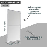 Cadre pour portes battantes RHINO SCREEN