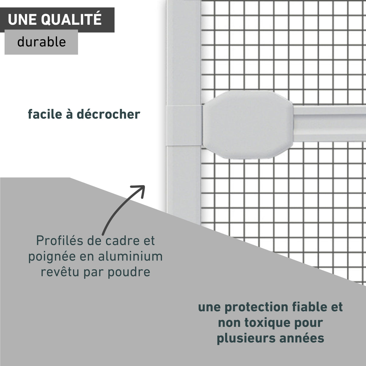Cadre pour portes battantes RHINO SCREEN