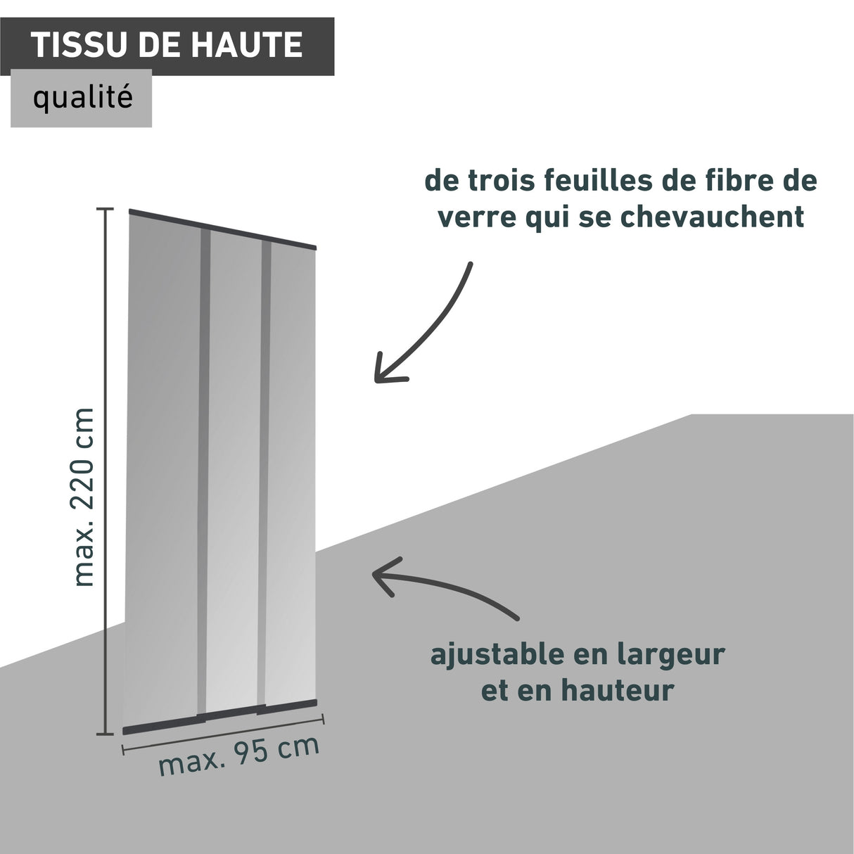 Rideau moustiquaire "EASY"
