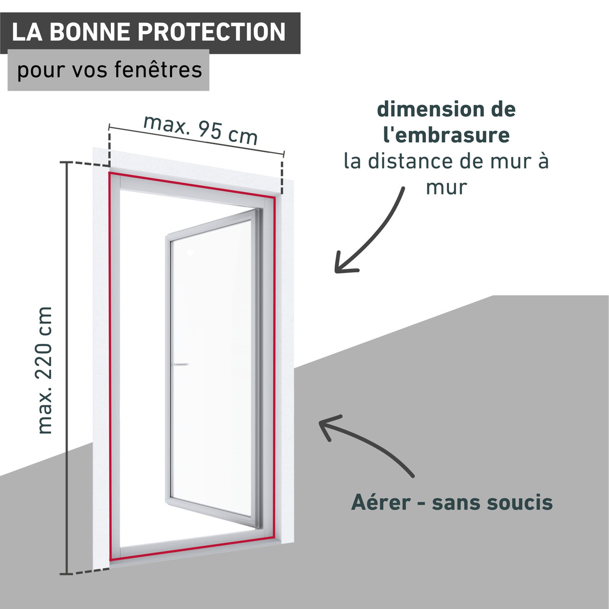 Rideau moustiquaire "EASY"